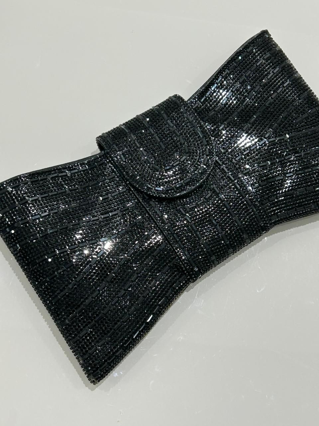 BOLSA/CARTEIRA LAÇO BRILHANTE BLACK (FSS-68)