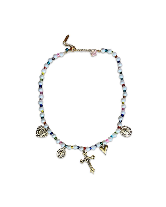 ✷ COLLIER SAINTES &amp; CŒURS ✷