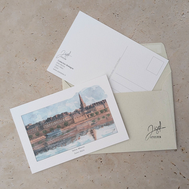 Carte postale - Bretagne - Intra-Muros