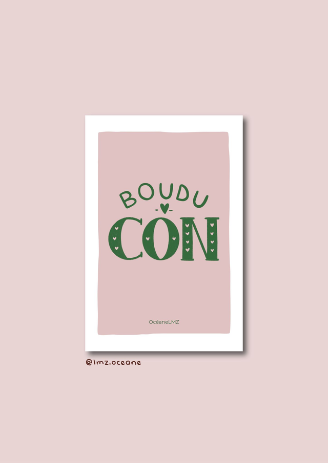 Boudu con - collection Sud Ouest 🌞