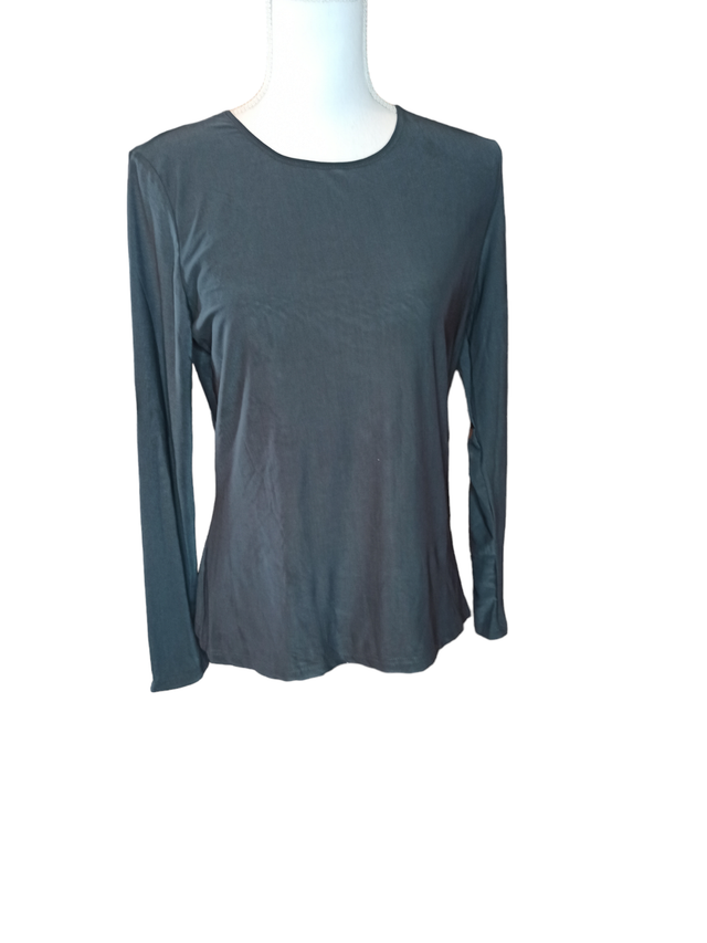 Tee-shirt manches longues anthracite XL 