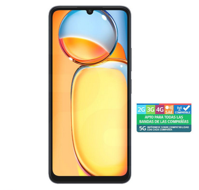 Smartphone Xiaomi Redmi 13C 128GB/4GB Negro Liberado