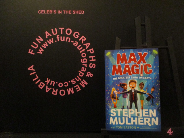 Stephen Mulhern 'Max Magic The Greatest Show On Earth' Authentic Autographed Paperback Book (4)