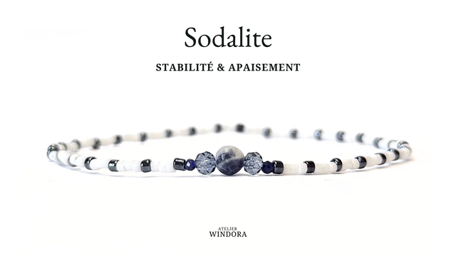 Bracelet | Sodalite Bleue - Trio (B)