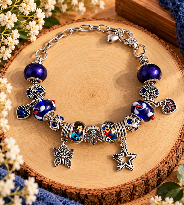Bracelet fantaisie style pandora