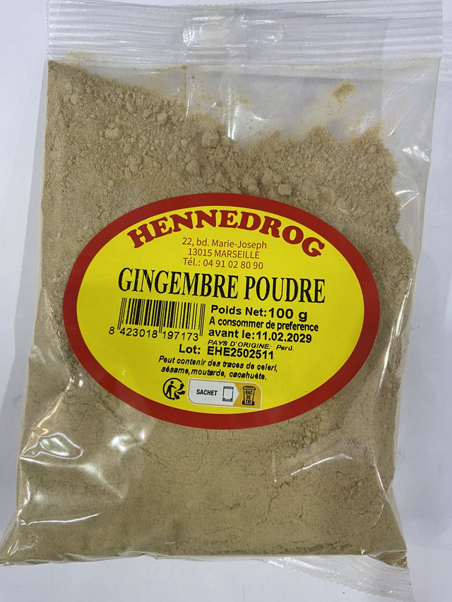 GINGEMBRE POUDRE 100G