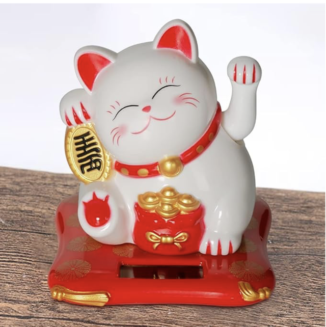 Chat Chanceux pour la décoration de Bureau Accessoires pour la Maison