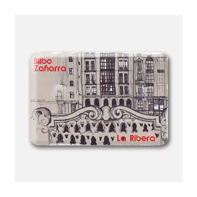 Imán Mercado Ribera + Bilbo Zaharra