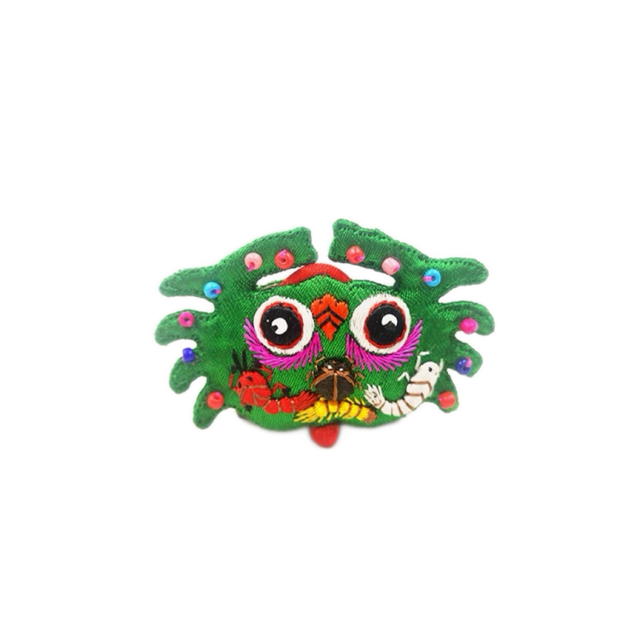 Broche Petit Crabe(vert)