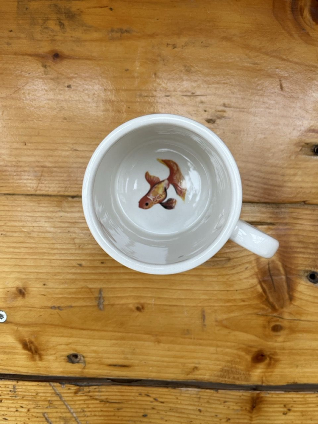 Tasse klassisch klein Goldfisch