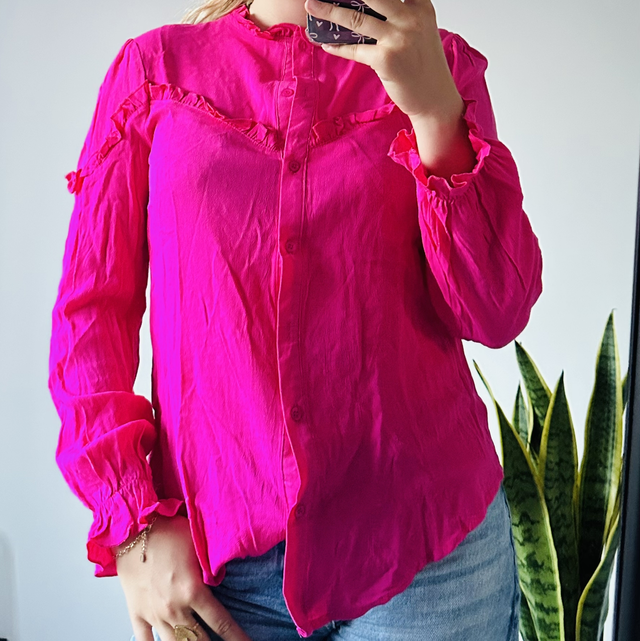 Roze Blouse 