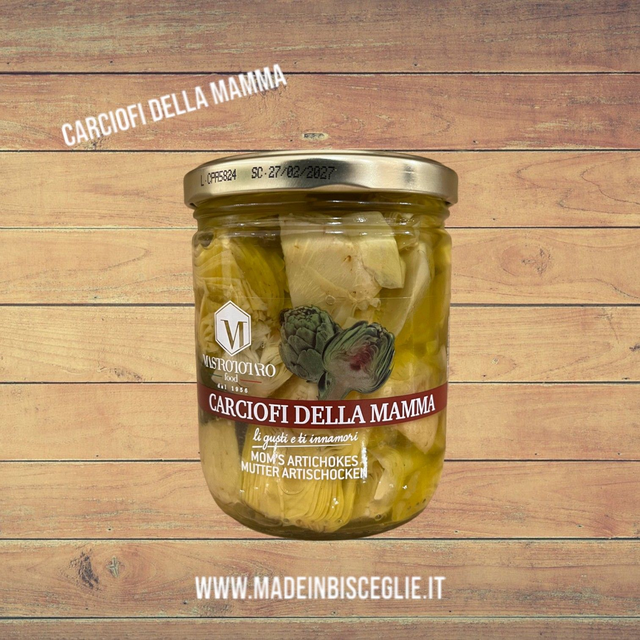 Carciofi della mamma - 400gr - Mastrototaro Food