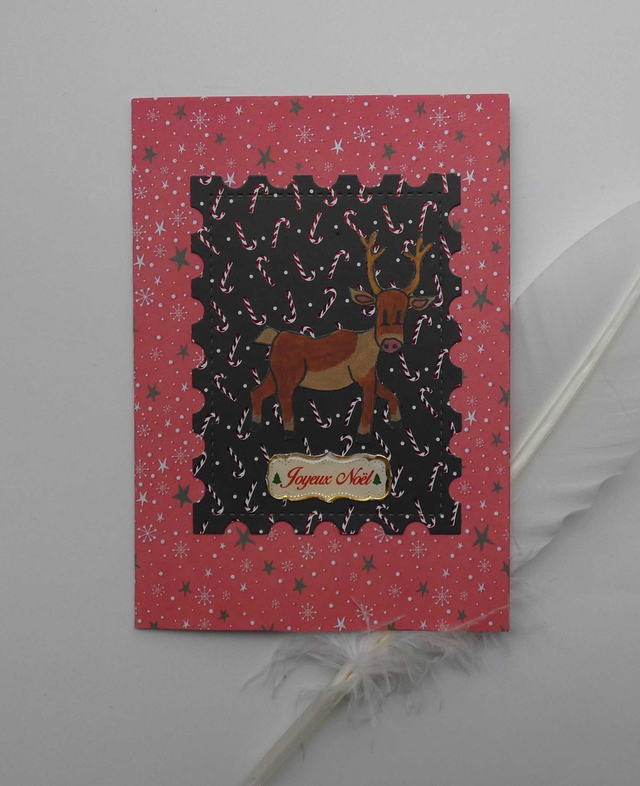 Un beau renne de Noël