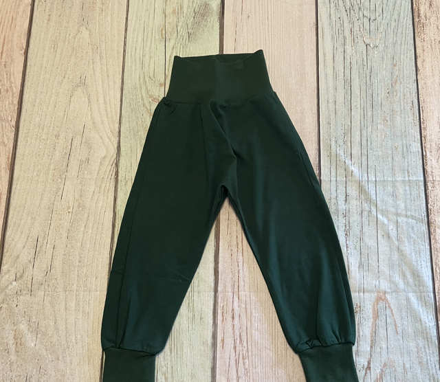Checkerhose, Größe 80, dunkelgrün