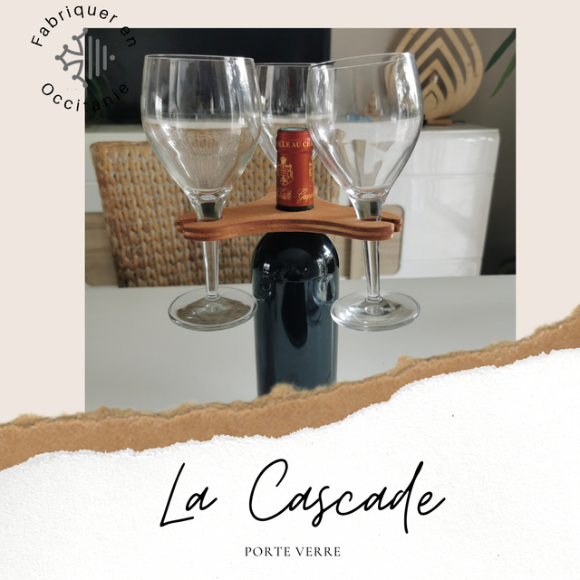 Porte-Verres en Bois 