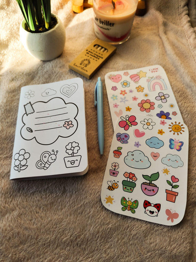 Kit ''Mon carnet à colorier''