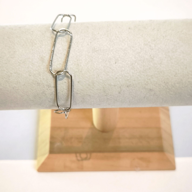 Bracelet  Acier inox hypoallergénique – Personnalisable avec charm’s  