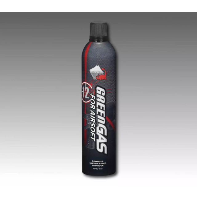 Puff Dino Green Gas - 600ml