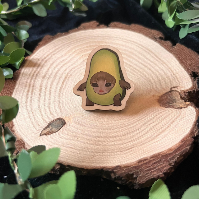 Pin gatos comida - aguacate