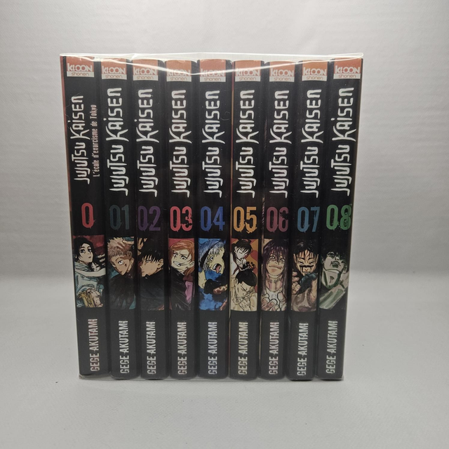 Pack Jujutsu Kaïsen 0-8