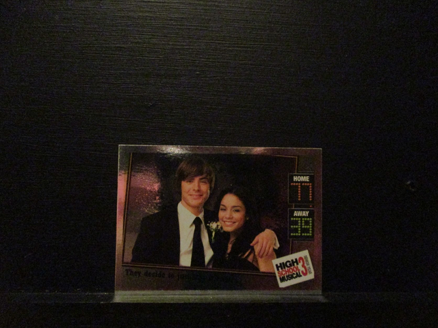 They Decide To Just Stay Friends - Finale Card High School Musical 3 Senior Year Original Trading Card