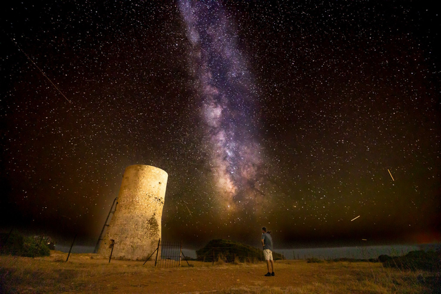 Milkyway Tower Mallorca 70x100cm (P002)