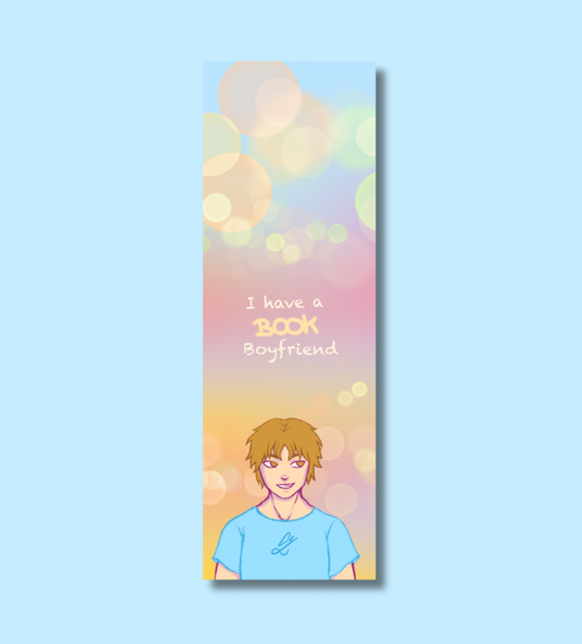 Marque page Book Boyfriend