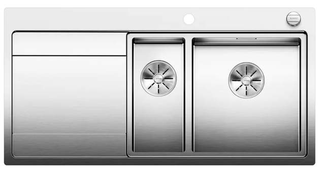 Blanco Divon II 6 S-IF 521662 Edelstahlspüle Seidenglanz
