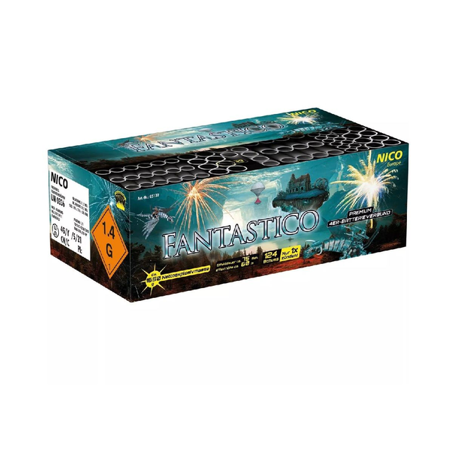 Fantastico, 124 Schuss