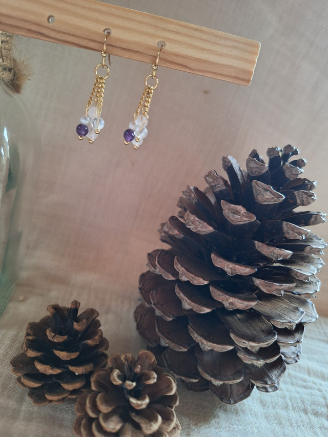 Boucles d'oreilles chainettes