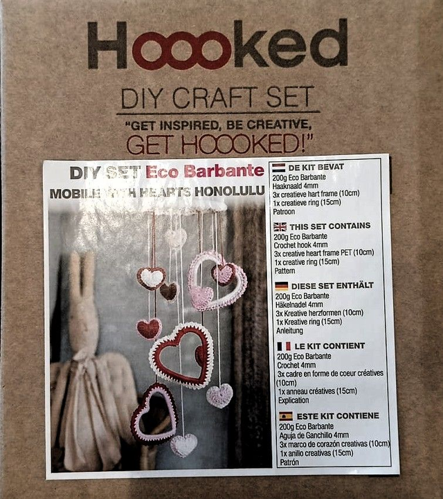 Hoooked: Mobiel Hart haken