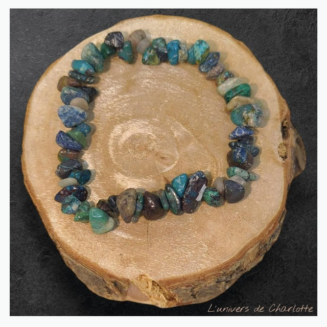 Bracelet "Chrysocolle" baroque BR-212