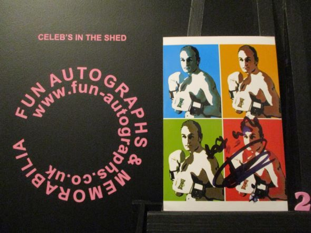 Azran 'Casanova' Qasid Authentic Autographed 6x4 Pop Art Limited Edition (2)