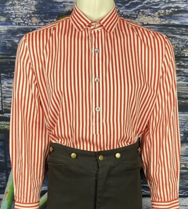 Shiloh Red Stripe Shirt
