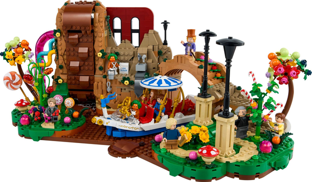 LEGO 21360 Willy Wonka und die Schokoladenfabrik