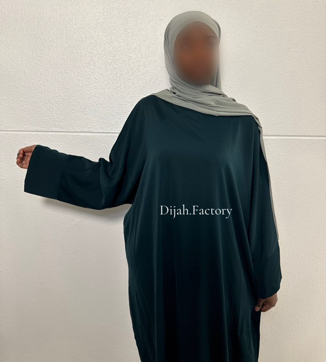 Abaya Imany Vert Foncé