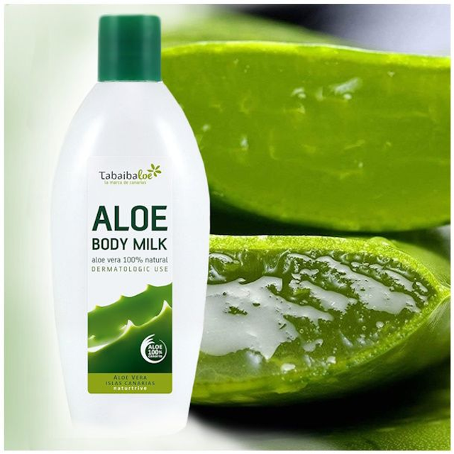 KÖRPERMILCH / ALOE VERA / MLECZKO DO CIAŁA /  ALOES / WYSPY KANARYJSKIE