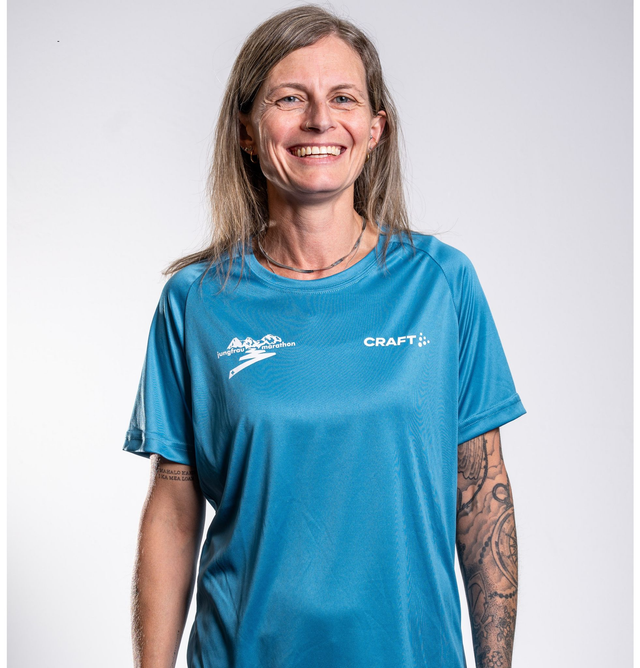 NEU Running T-Shirt Damen blau