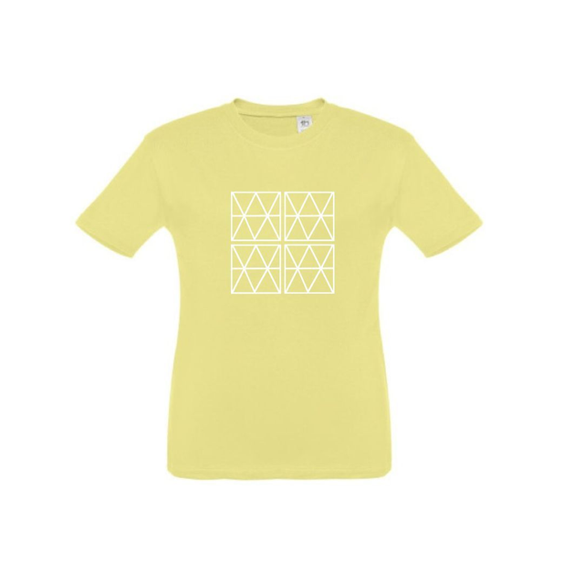 T-shirt Kids Digital Yellow