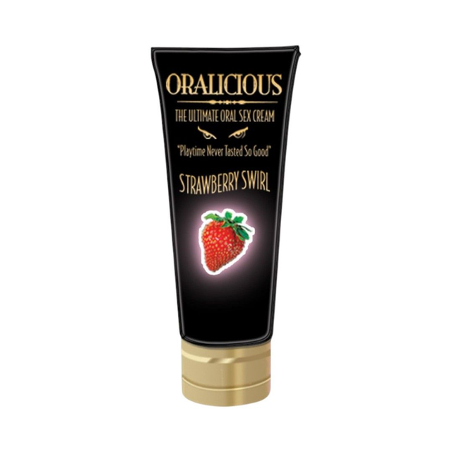 Gel Femenino para Sexo Oral Oralicious Frutilla 58 ml