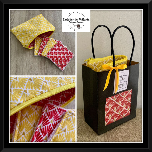 Coffret "Pochette et ses 4 lingettes"