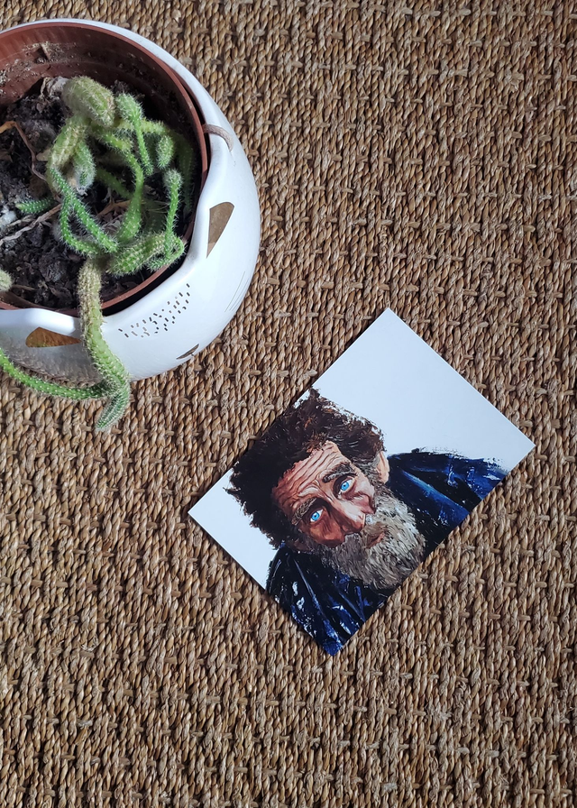 Carte postale du tableau &quot;Au-delà de...&quot;