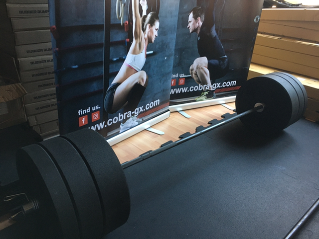 Halterset - stang 20 kg + schijven 100 kg