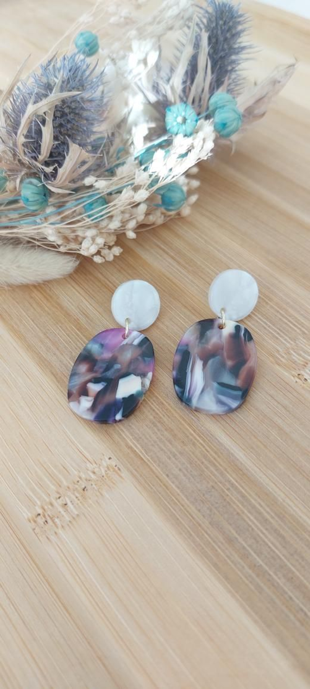 Boucles d'oreilles Allisa multi