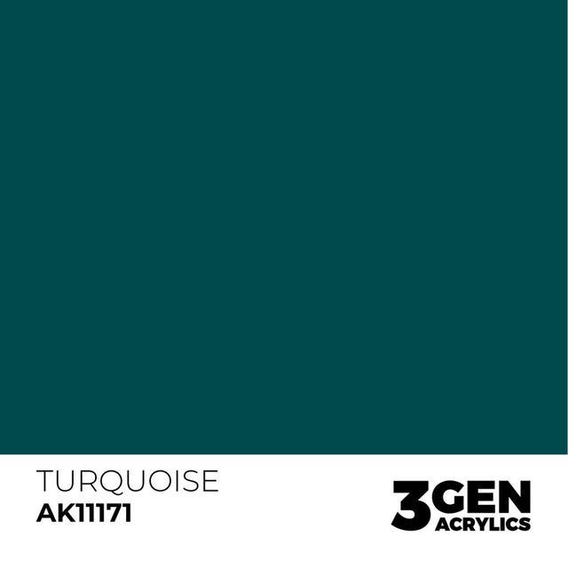 3rd Gen. Acrylics 171 Turquoise