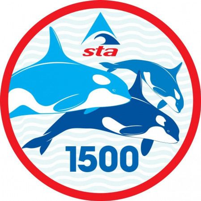 1500 Metres - Certificate with Badge