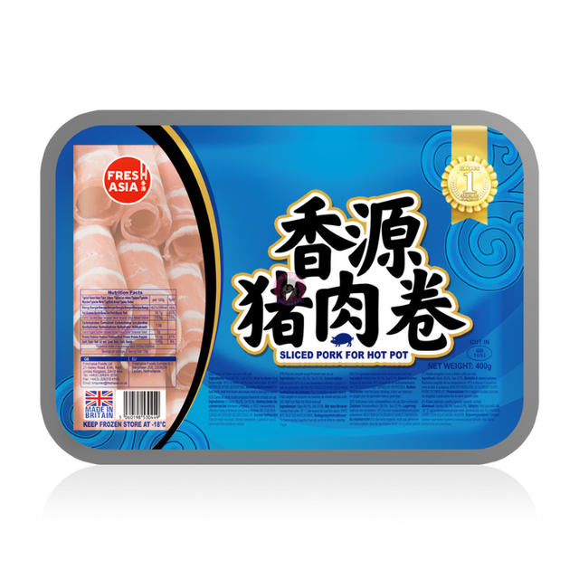 Fresh Asia Sliced Pork 400G