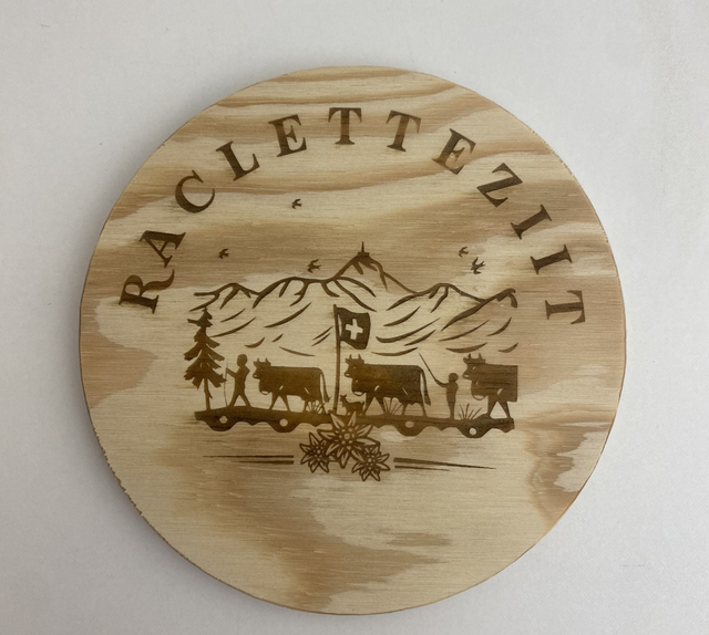 Raclette Untersetzer