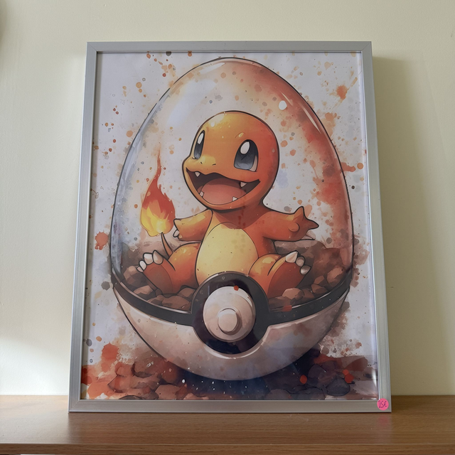 Tableau Pokémon Salamèche #1