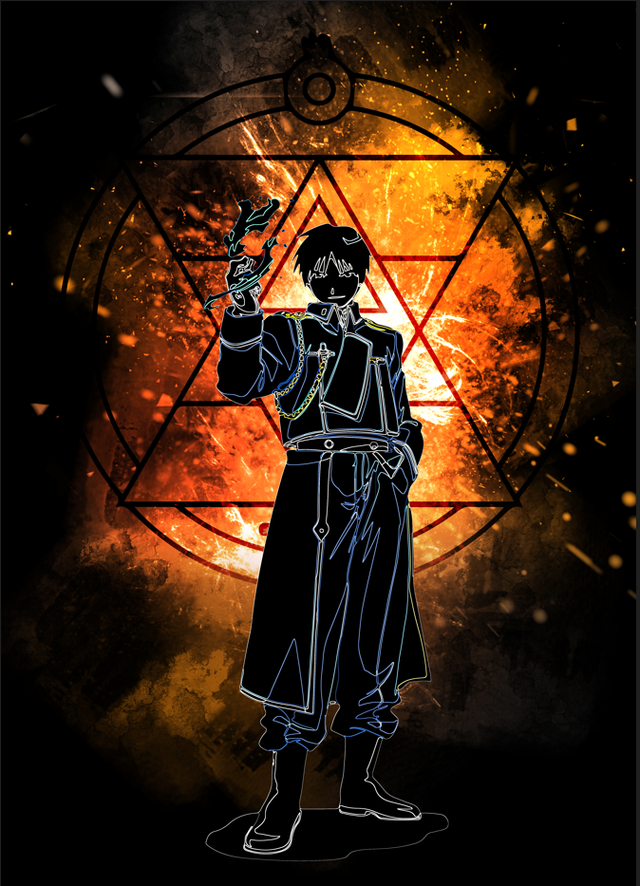 Poster Roy Mustang